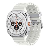 Samsung Galaxy Watch Ultra (47mm, LTE, White) with Upto 100h battery | 3nm Processor | Dual GPS | Quick Button/Siren | Sapphire Glass & Titanium | 10ATM & IP68 | BP & ECG Monitor | Energy Score & AGEs