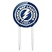 Acrylic NHL Tampa Bay Lightning Logo Cake Topper Party Decoration for Wedding Anniversary Birthday Graduation