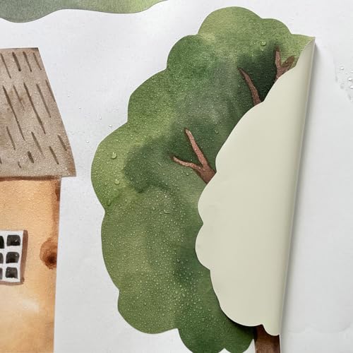 Vinilos decorativos de tela para pared estilo Boho Garden miniatura 4