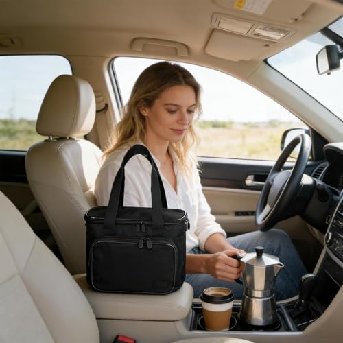 Sac de rangement pour machine à café compacte évitant les chocs en déplacement - 3