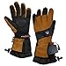 ActionHeat Battery Heated Gloves for Men, Premium Electric Gloves w/ 3-Heat Settings, Extended Gauntlet, Touch-Control, Rechargeable Electric Gloves Khaki M