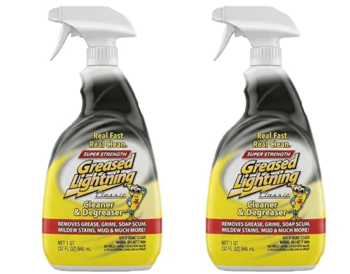 Greased Lightning Super Strength Multi-Purpose Cleaner & Degreaser 32 fl oz (2 pack)