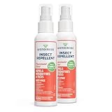 Wondercide - Mosquito, Tick, and Insect Repellent with Natural Essential Oils - DEET-Free Bug Spray and Killer - Safe for Family - Peppermint 2-Pack of 4 oz Bottle