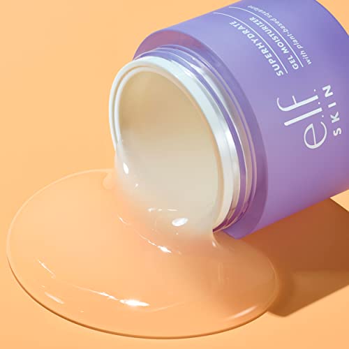 E.l.f., Superhydrate Moisturiser, Fast-Absorbing, Non-Greasy, Gel Formula, Hydrates, Tones, Clarifies, Protects, Infused With Vitamin E, 1.69 Oz #TOP4