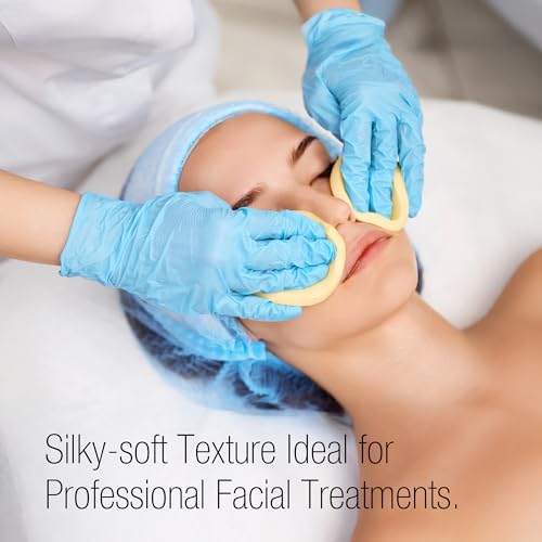 Image of APPEARUS Facial Sponges 60 Pack - Compressed PVA Face Sponges for Deep Cleansing, Exfoliating, Makeup Removal, for Sensitive Skin - Disposable Cosmetic Spa Round Sponge with Stick Shape