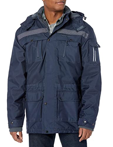 Photo 1 of Arctix Men's Performance Tundra Jacket With Added Visibility Tall XX-Large Tall Blue Night