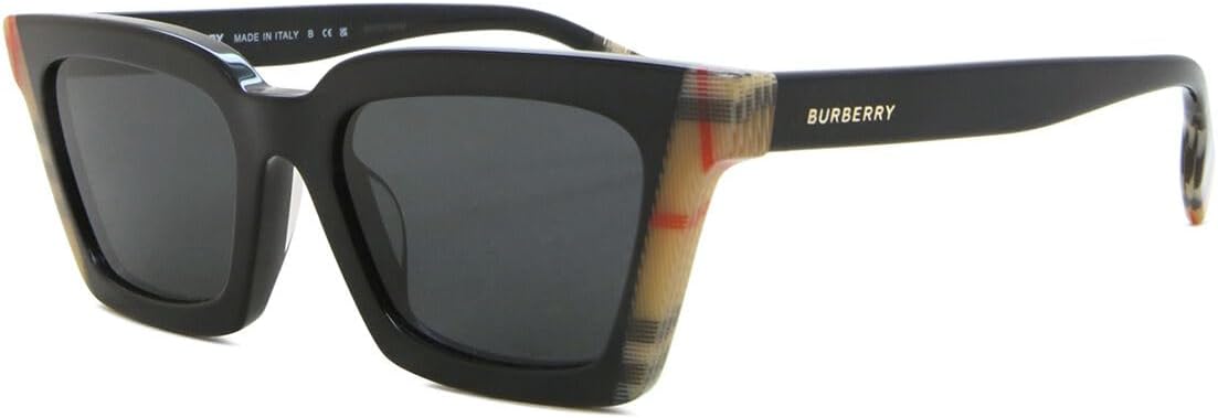 BURBERRY BRIAR BE 4392U Black Vintage/Dark Grey 52/19/140 women Sunglasses - Image 2