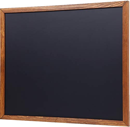 Wood Framed Chalkboard - Premium Magnetic 18 X 22 Rustic Chalk Board, Great With Regular Or Liquid Chalk Markers, Non Porous Wall Hanging Blackboard Sign #TOP6