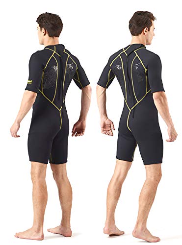 Yaobuyao - Muta estiva da uomo, 3 mm, a maniche