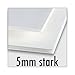 Produktbild Rückwandmaterialien Leichtschaumplatte - Verschiedene Stärken und Größen (5mm stark, 80 x 100cm (1 Stück))