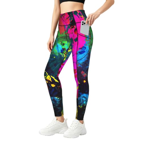 Pantalones de yoga para mujer atléticos y transpirables de entrenamiento fitness