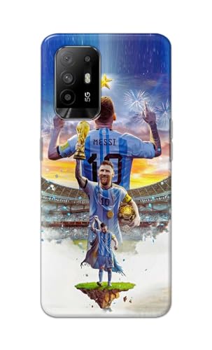 Image of Printed Hard Back Cover for Oppo F19 Pro+ 5G | Oppo F19 Pro Plus Back Cover (Famous Football Player -J2) -190724(EA)