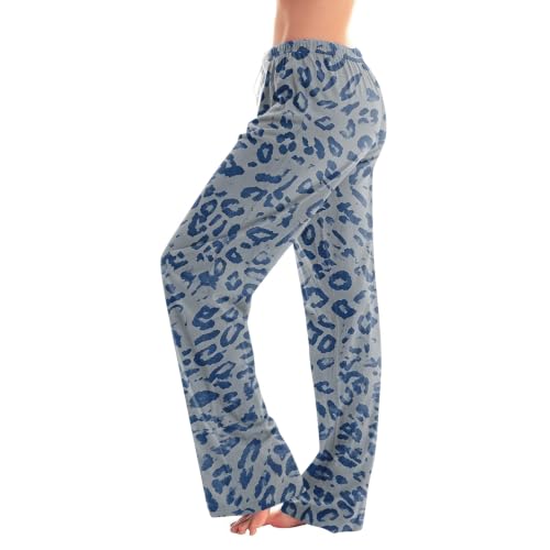 Leopard Pants Women Comfy Casual Cheetah Pajama Pants Cute Fall Pajamas - image 1