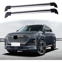 2Pcs Aluminum Lockable Roof Rack Cross Bars fits for Changan CS55 Plus 2022-2024 2025, Aluminum Cargo Bars Rooftop Carrier, Luggage, Kayak, Canoe, Bike and Snowboard