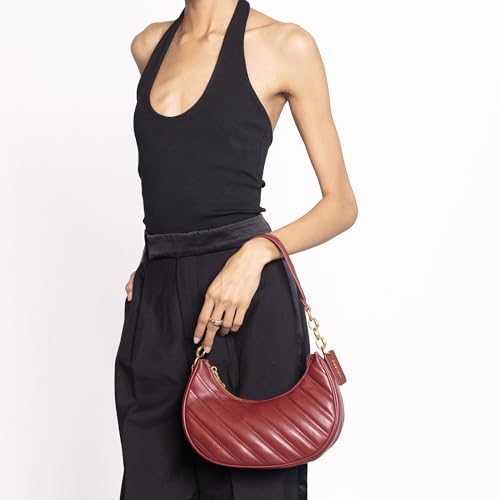 Image of Miraggio Betsy Quilted Stylish Shoulder Bag For Women | Half Moon Silhouette | Shoulder Handbags For Women