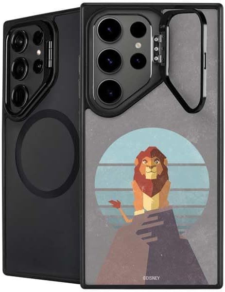 Skinit Kickstand Phone Case Compatible with Galaxy S25 Ultra - Officially Licensed Disney The Lion King Pride Rock Crew Design
