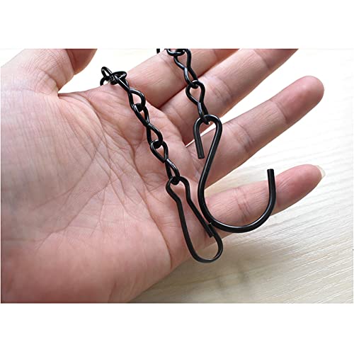 Yingfeng 10 Pack 9.5 Inch Black Hanging Chains, Garden Plant Hangers For Hanging Bird Feeders, Billboards, Chalkboards, Basket, Planters, Lanterns, Wind Chimes And Decorative Ornaments Etc #TOP6