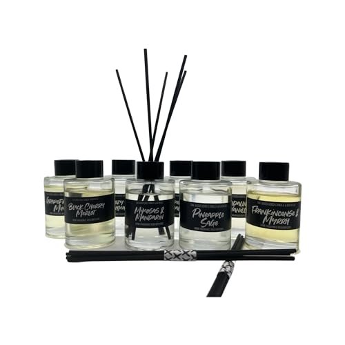 Difusor de varillas Sandalwood Vanilla 3oz miniatura 3