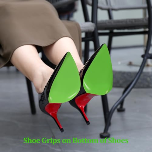 Image of 39 in Green Sole Protector for Heel Shoes, Green Louboutin Sole Protector for Bottom Heels(5 in *39 in)
