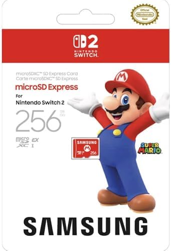 Samsung microSD Express Card – 256GB for Nintendo Switch™ 2 - 1