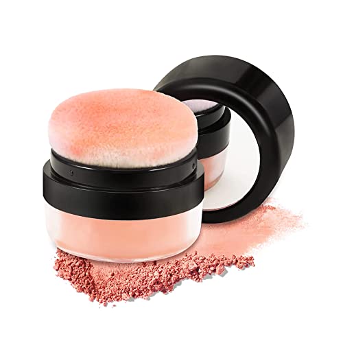 Loose Powder Blush Air Cushion Blush Natural Blusher For Cheeks Shimmer Face Highly Pigmented Blush Makeup Long-Lasting And Lightweight All Day Wear(05#) #TOP2