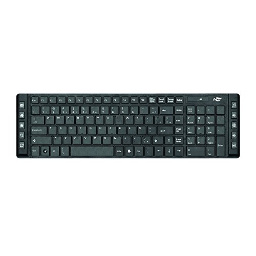 Kit Teclado e Mouse sem Fio K-W50BK, C3TECH