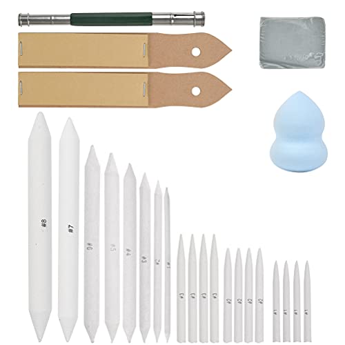 Carboncillo para Dibujo Difuminador Dibujo Marca DODUOS