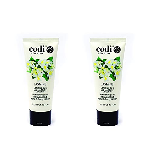 Codi Jasmine Lotion - Body And Hand Lotion With Pump For Women And Men - Jasmine Body Lotion With Wonderful Jasmine Scent - Less Greasy, Quick Absorbent - 1 750Ml Bottle And 2 100Ml Tubes #TOP2