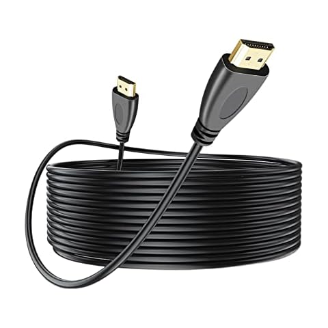 DSYJ 10m HDMI Cable - Professional Quality / 1080p (Full HD) / v1.3 (The Latest) / Audio & Video / 24k gold Plated/Stylish Metal Finish Cover