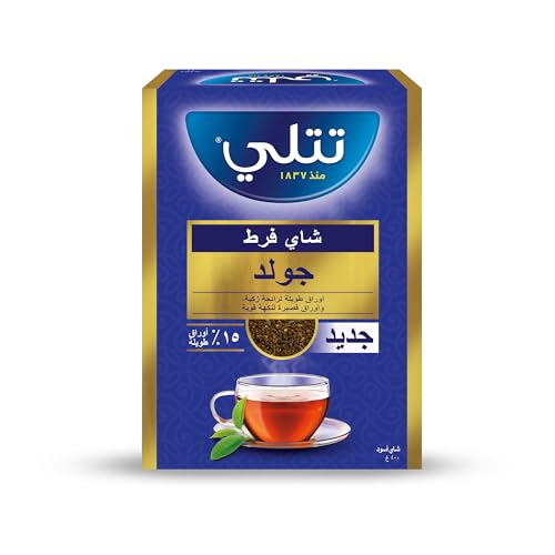 Tetley Black Tea, Gold, Loose 400gm