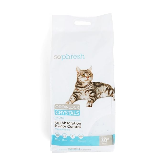 So Phresh Odor-Lock Crystal Cat Litter 30 lbs.