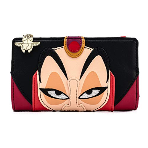 Loungefly Disney Aladdin Jafar Cosplay Faux Leather Flap Wallet