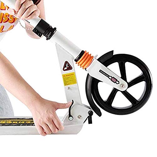 Micro-scooter réglable à double suspension et frein arrière efficace - 2