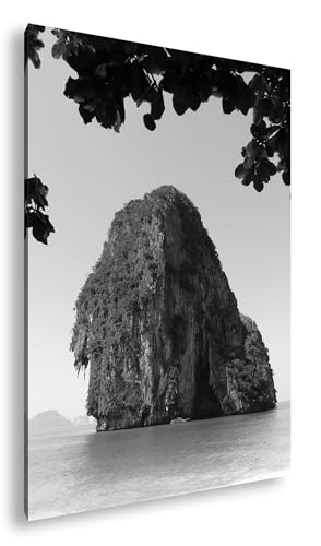 deyoli Formato isola in Thailandia: 75 x 50 cm, effetto: bianco e nero, stampa digitale di alta qualità con cornice