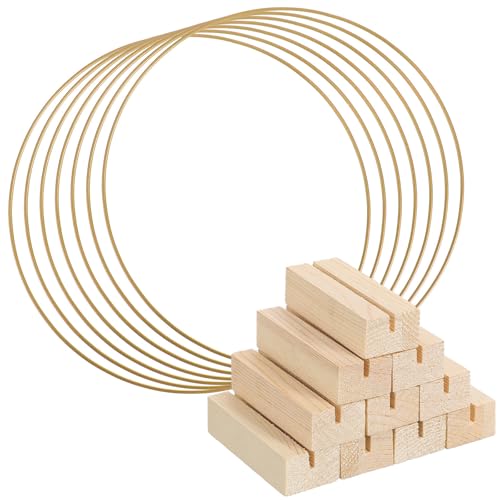 Cercles à broder en métal anneaux ronds pour décoration macramé DIY