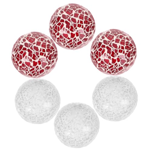 Boule de mosaïque décorative pour combler le vide d'une coupe de table - 8