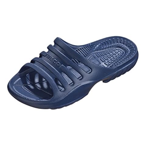 BECO Kinder Badepantolette / Badeschuh / Badelatschen marine 33 Cover