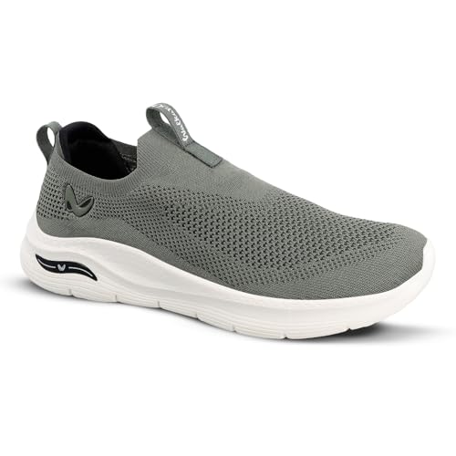 Image of WALKAROO Sports Shoes for Men's|Perfect for Walking,Gym Training and Casual Outfit|Cushioned Insole with EVA Outsole |Breathable Mesh Upper|WS9571