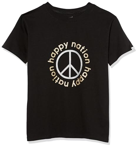 Image of Happy Nation Girls Relaxed Cotton Short Sleeve T Shirt