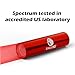 Eagle670 Red Light Therapy 670nm for General Wellness | USA Lab Verified 670 nm Flashlight (LED) w/Silicone Spacing Tube | Easy on The Eyes - no Blue Light v4.0