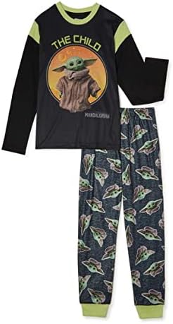 STAR WARS The Child Baby Yoda Boys Pajama Set (X-Small 4-5) Black