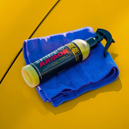 SHINE ARMOR Kit Diario para Auto con Cera Líquida Carnauba miniatura 5