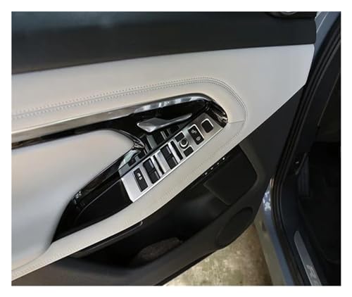 Cadre pour interrupteur de lève-vitre Range Evoque 2020 finition argent