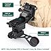 PVS 14 Mount Night Vision Goggles NVG Mount Dovetail J Arm Mount Compatible with All Models of PVS-14,Black
