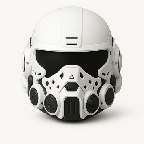 Karc Deluxe Resin Mask Advanced Helmet for Men Halloween Cosplay Props