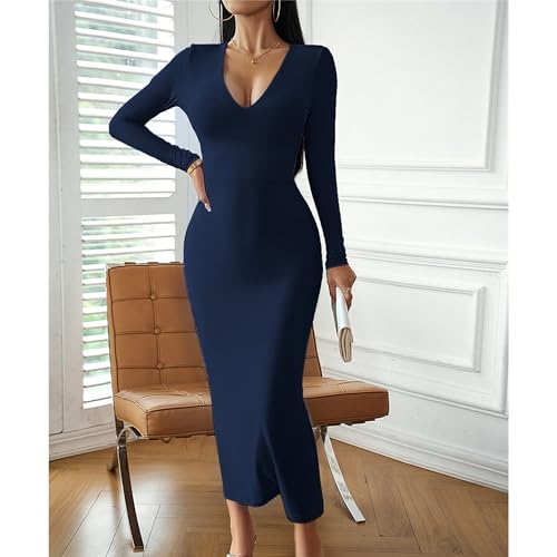 Robe cintrée à taille haute flatteuse pour affiner la silhouette - 4