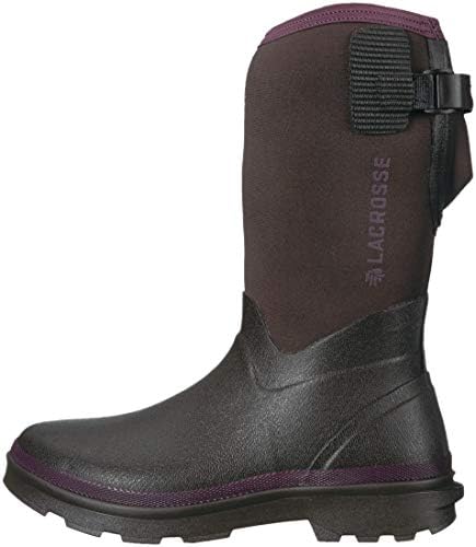 LaCrosse Women's 602241 Alpha Range 12" 5.0MM Waterproof Outdoor Boot, Chocolate/Plum - 5 M | Image 7