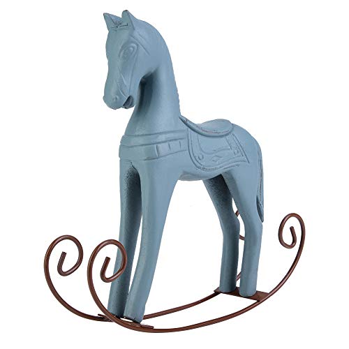 Consejos y reviews para comprar Balancín caballo los 7 más buscados. 33 Estatuas de Animales de Hechas a Mano Caballo Balancín Tallado Pintado Decoración del Hogar Niños Juguete para Adornos para la Decoración de la Mesa de la Sala de