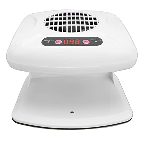 Sèche-ongles à une main, 300 W, détection par capteur, pour vernis gel UV, 2 modes (air chaud/froid), couleur blanche