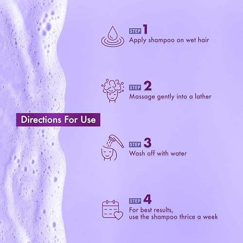 Image of Rosemary Anti Hair Fall Shampoo with Rosemary, Methi Dana & Amla for Reducing Hair Loss & Breakage - 200 ml | For Men and Women